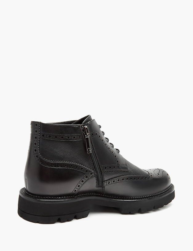 Черные мужские ботинки MASCOTTE 128-321522-0102 | ракурс 3