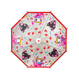 YU-12UCM-015-2 Зонт для защиты от атмосферных осадков девич. б/цветн-мульти, Zenden