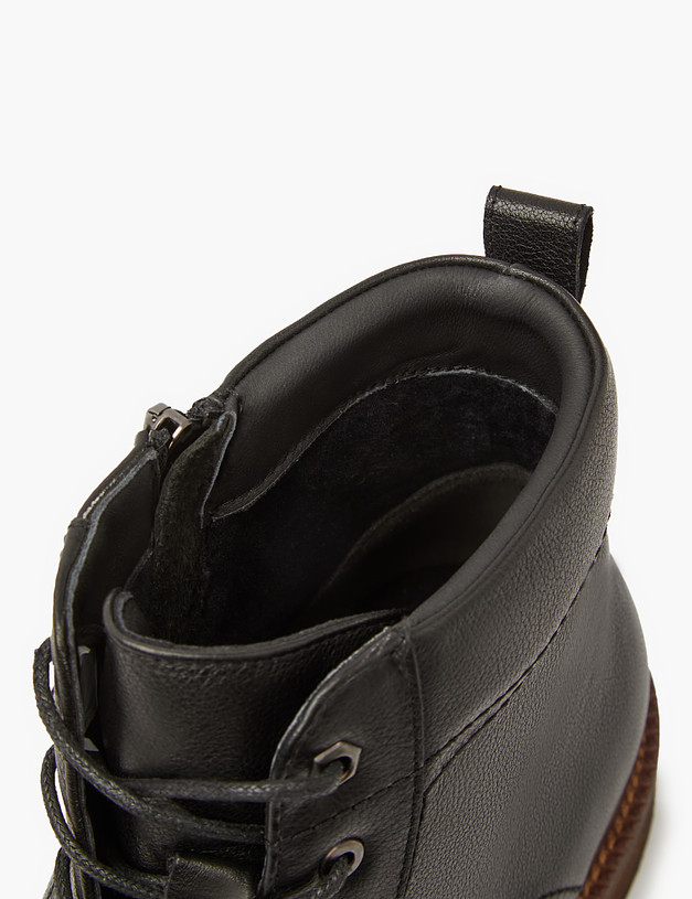 Черные мужские ботинки MASCOTTE 58-322622-0102 | ракурс 7