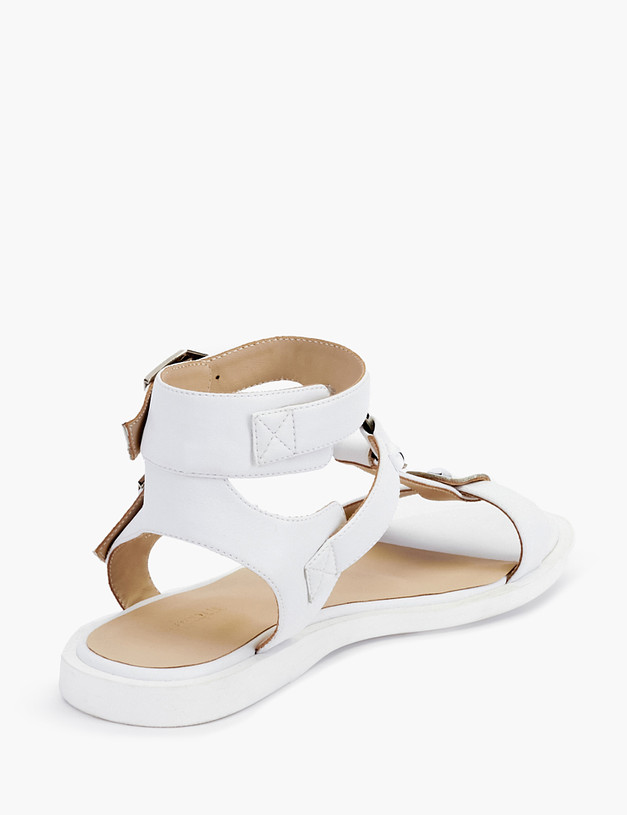 Белые женские сандалии MASCOTTE 25-210211-0601 | ракурс 4