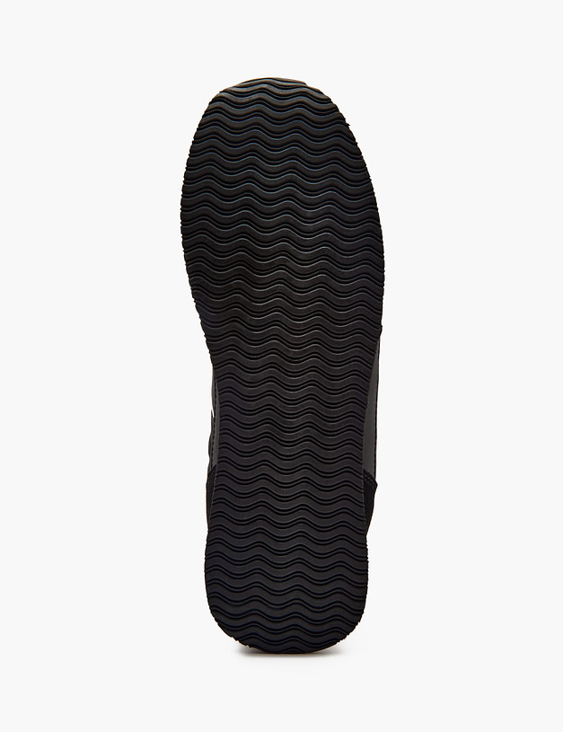 Черные мужские кроссовки из текстиля и кожи MASCOTTE 189-417821-0202 | ракурс 5