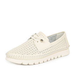 12-31WA-1760V Полуботинки женские кож.спилок/б.п. беж, Zenden