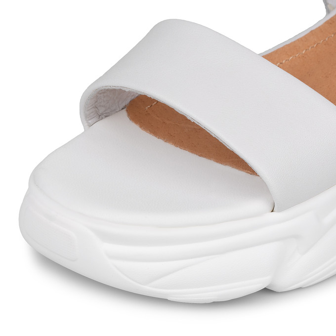 Белые женские сандалии в спортивном стиле «Томас Мюнц»