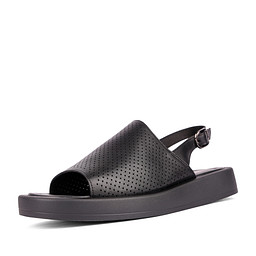 77-41WA-095VK Туфли летние женские кож.спилок/нат.кожа черн, Marisetta