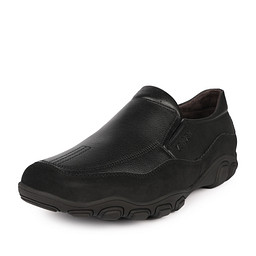 98-31MV-1729ST Туфли мужские и.кожа-и.нубук/текстиль черн, Zenden