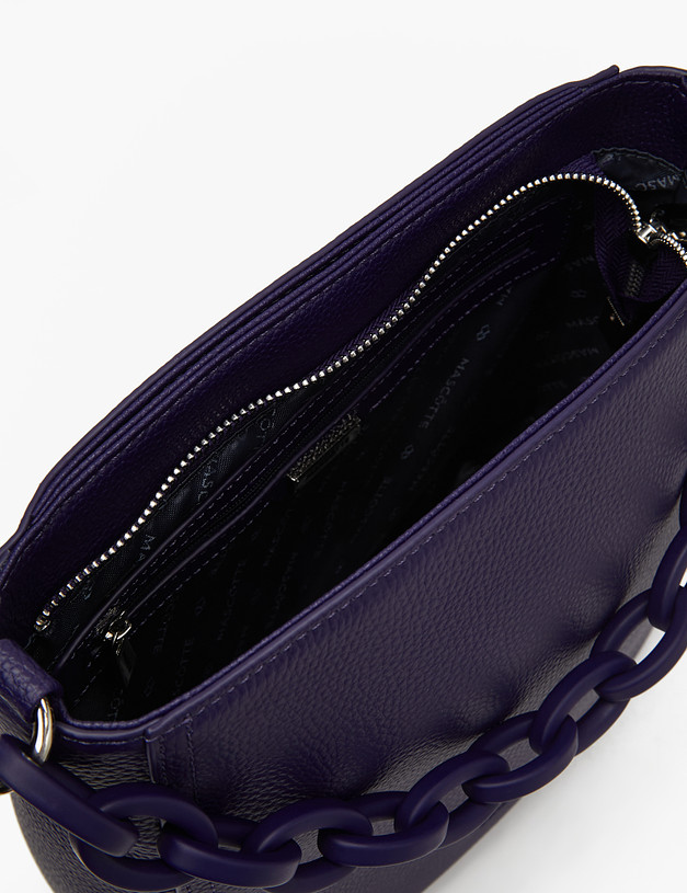 Темно-фиолетовая женская сумка MASCOTTE 660-3101-103 | ракурс 4