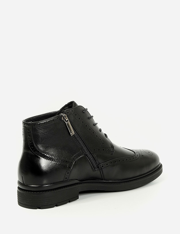 Черные мужские ботинки MASCOTTE 104-1215134-3128M | ракурс 4