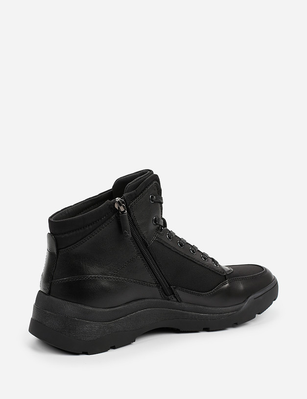 Черные мужские ботинки MASCOTTE 22-121524-0102 | ракурс 3