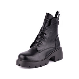 938035/05-01Z Ботинки женские и.кожа/ворсин черн, BETSY