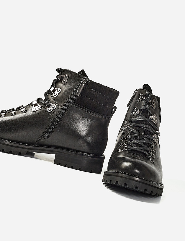 Черные мужские ботинки MASCOTTE 22-1210332-3128M | ракурс 7