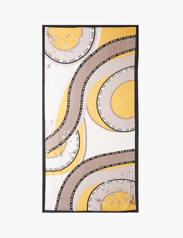 Желтый женский платок MASCOTTE 730-2101-2401 | ракурс 2