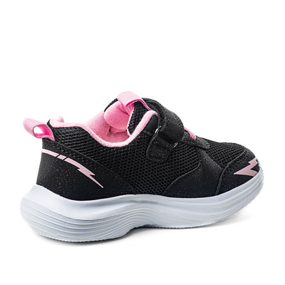 Кроссовки для девочек Pulse 17-22GO-020TT, цвет черный, размер 24 - фото 3