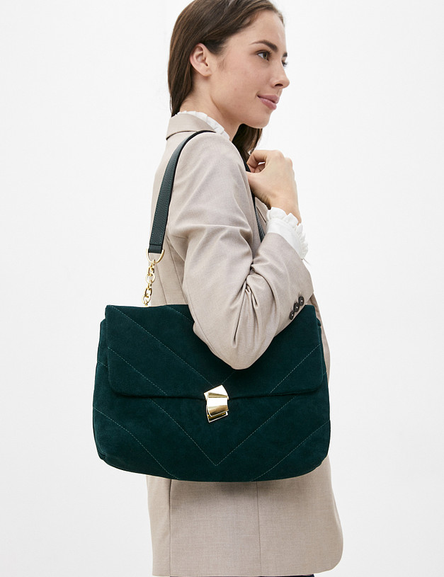 Зеленая женская сумка MASCOTTE 697-1216-0604 | ракурс 1