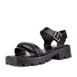 26-41WA-184SS Туфли летние женские и.кожа/и.кожа черн, INSTREET