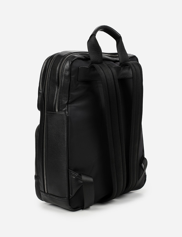 Черный мужской рюкзак MASCOTTE 622-1109-102 | ракурс 3