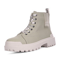 78-11WB-062VR Ботинки для активного отдыха женские кож.спилок/ворсин зелен, Pulse