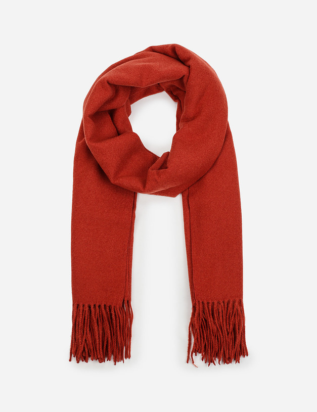 Красный женский шарф MASCOTTE 766-1216-2413 | ракурс 2