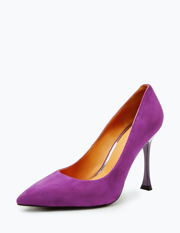 Фиолетовые женские туфли MASCOTTE 172-318711-0607 | ракурс 2