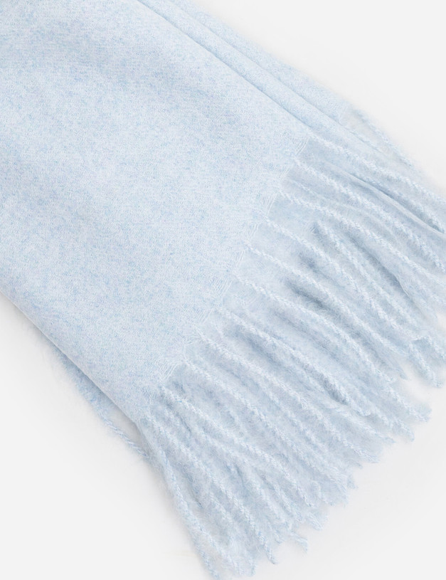 Голубой женский шарф MASCOTTE 700-0212-2411 | ракурс 2