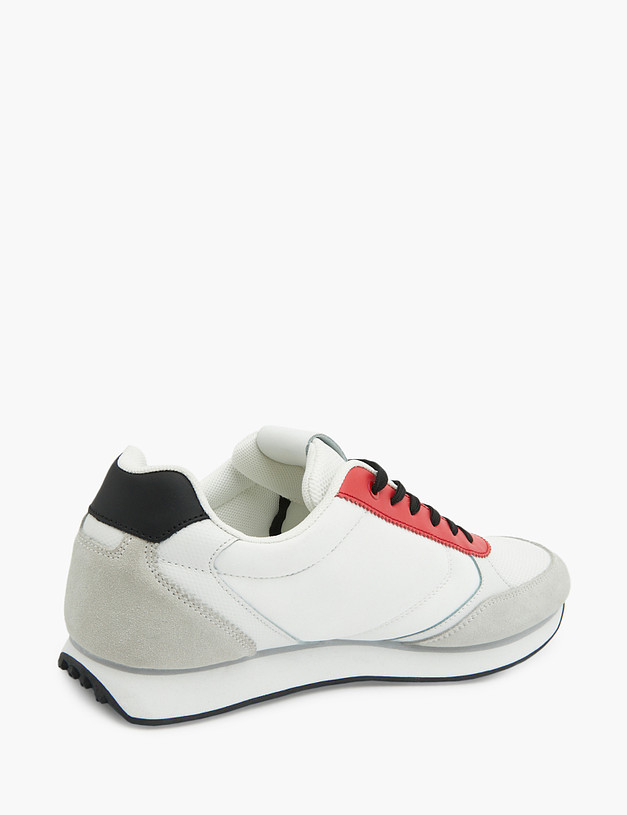 Белые мужские кроссовки MASCOTTE 189-310221-0201 | ракурс 4