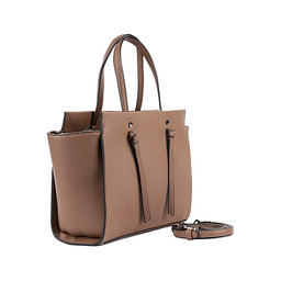 SH-41BWC-143 Сумка женская и.кожа/текстиль корич, M, Zenden