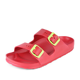 JT-51FGK-003 Пантолеты (шлепанцы) девичьи ЭВА/ЭВА Красный-Красный, ZENDEN first