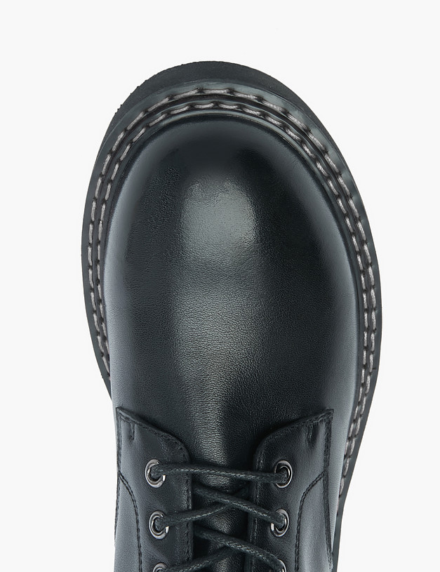 Черные женские ботинки в стиле гранж MASCOTTE 58-2260521-3100M | ракурс 4
