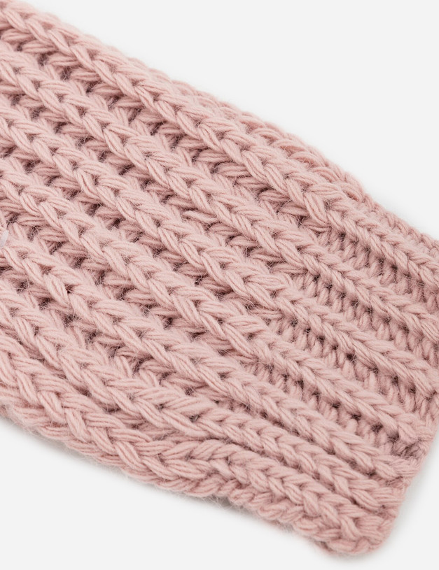 Розовый женский шарф MASCOTTE 781-0218-506 | ракурс 2