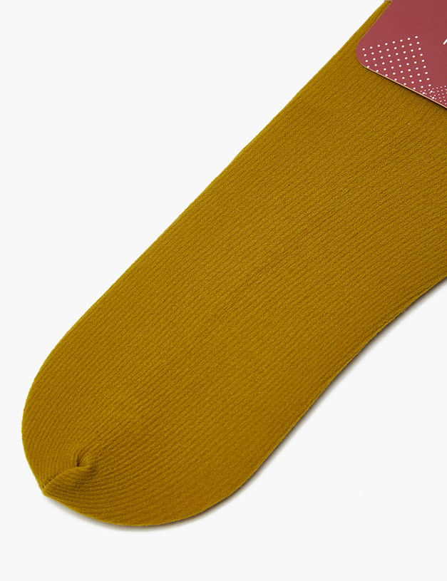 Горчичные женские носки MASCOTTE 999-4101-2418 | ракурс 2
