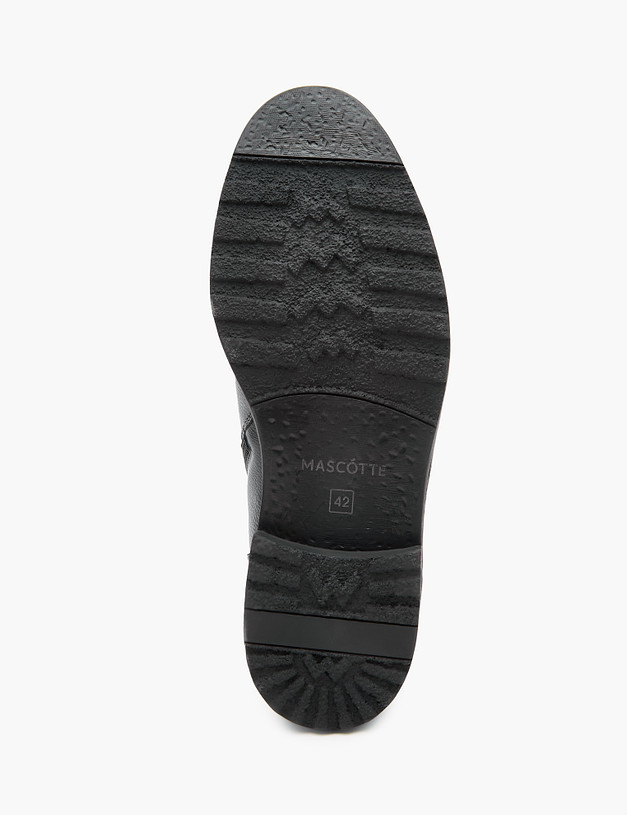 Черные зимние мужские ботинки MASCOTTE 58-322434-0102 | ракурс 5