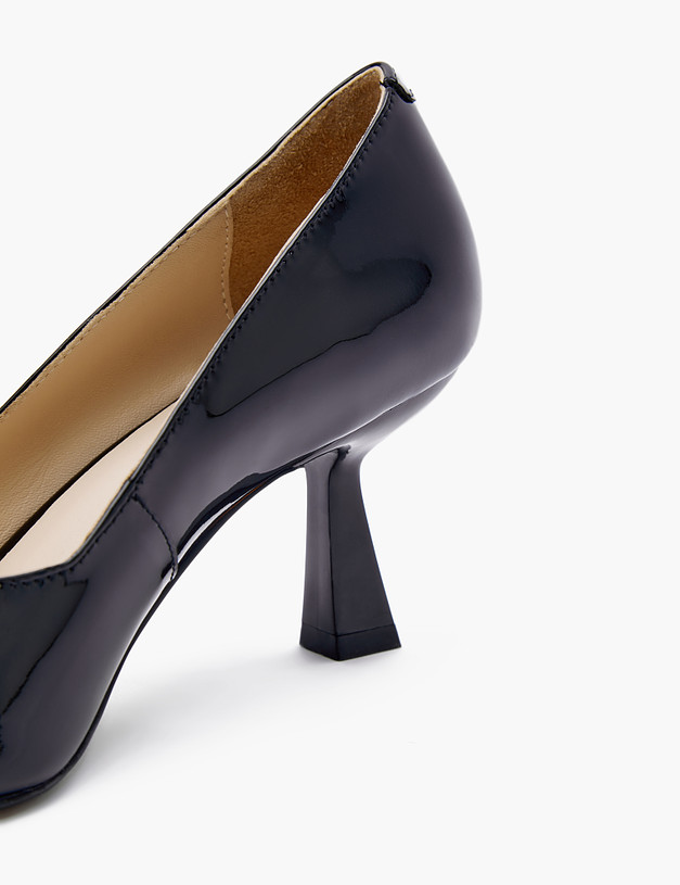 Черные женские туфли из лакированной кожи MASCOTTE 126-310611-3701M | ракурс 6
