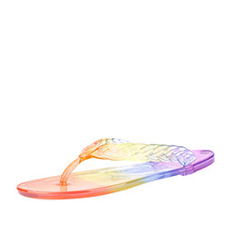 268-41FWK-055 Пантолеты (шлепанцы) пляжные жен. ПВХ/ПВХ Мульти-Мульти, INSTREET