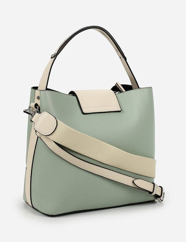 Зеленая женская сумка MASCOTTE 610-1101-604 | ракурс 3
