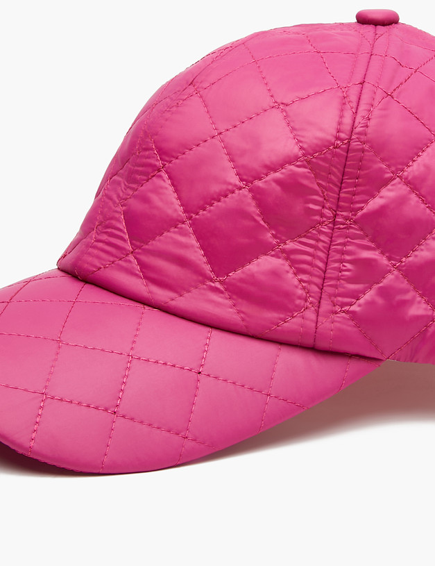 Розовая стеганая кепка MASCOTTE 746-2202-2406 | ракурс 5
