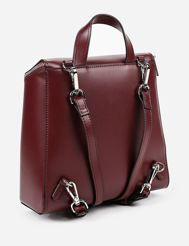 Бордовый женский рюкзак MASCOTTE 628-9109-605 | ракурс 3