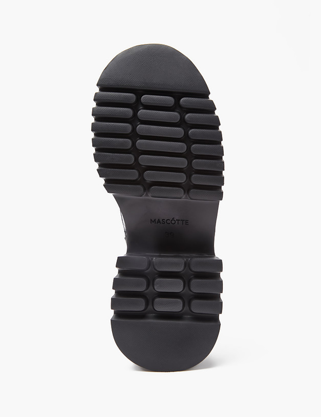 Черные женские зимние ботинки MASCOTTE 233-3201536-3100M | ракурс 5