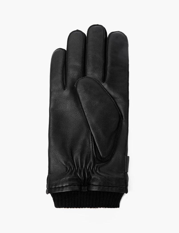 Черные мужские перчатки MASCOTTE 707-2221-102 | ракурс 3