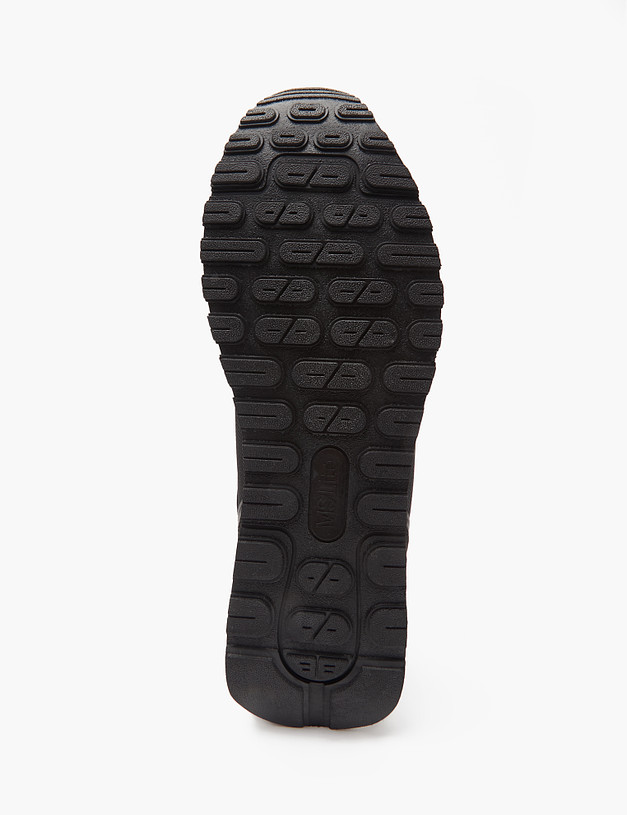Черные мужские кроссовки из текстиля и кожи MASCOTTE 189-414422-0202 | ракурс 5