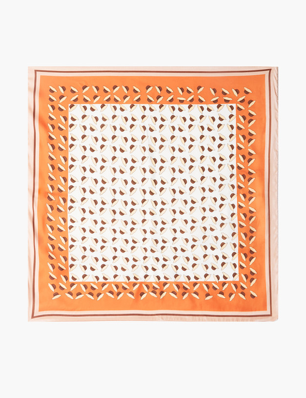 Оранжевый женский платок MASCOTTE 730-2118-2413 | ракурс 2