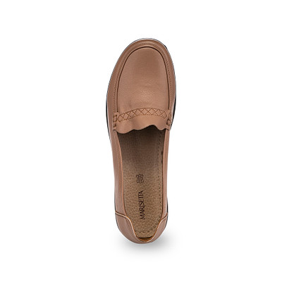 Туфли закрытые женские Marisetta 245-31WK-718VT, цвет коричневый, размер 37 - фото 4