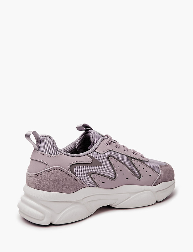 Фиолетовые женские кроссовки MASCOTTE 158-411321-0207 | ракурс 3