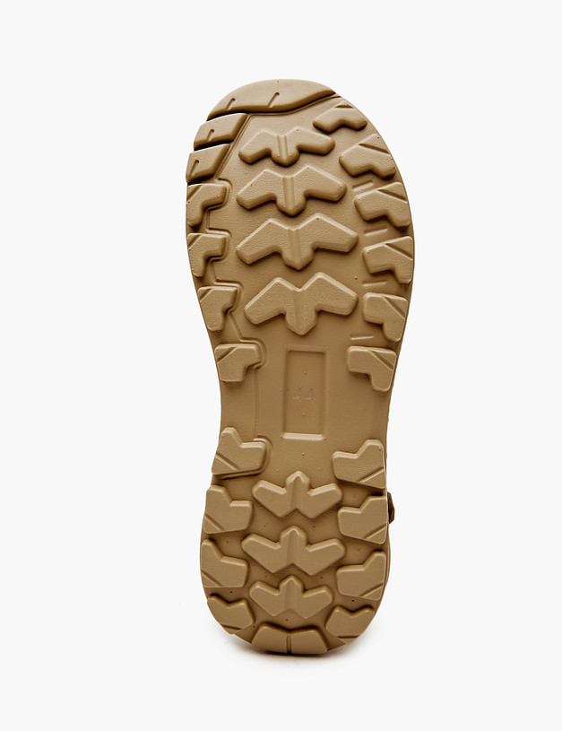 Бежевые мужские сандалии из текстиля MASCOTTE 98-413821-0208 | ракурс 6