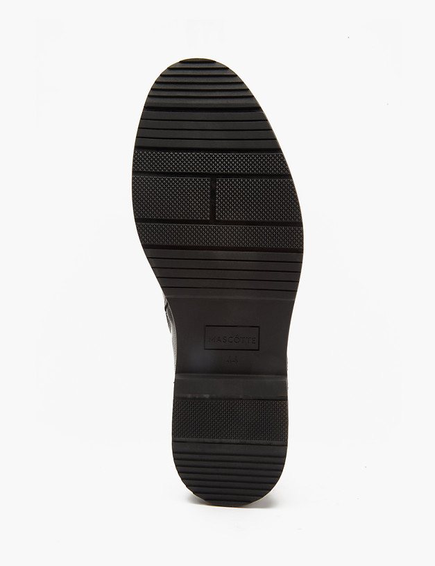 Черные мужские зимние ботинки MASCOTTE 58-321732-0102 | ракурс 6