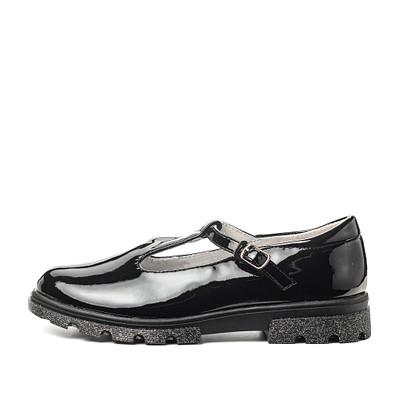 Туфли закрытые для девочек ZENDEN first 215-22GO-037DK, цвет черный, размер 36 - фото 2