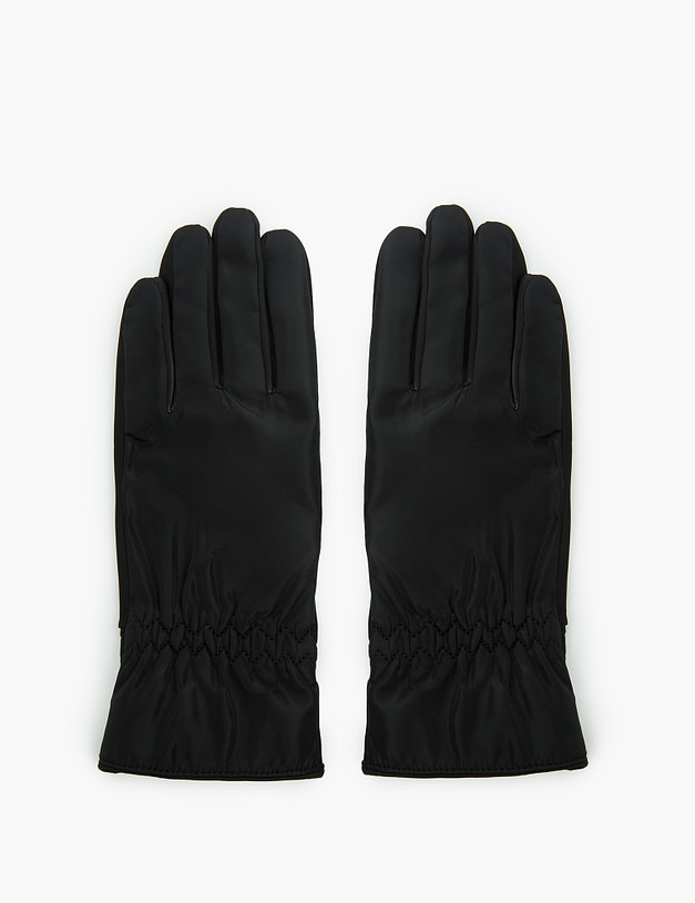 Черные женские перчатки MASCOTTE 717-2219-2402 | ракурс 1