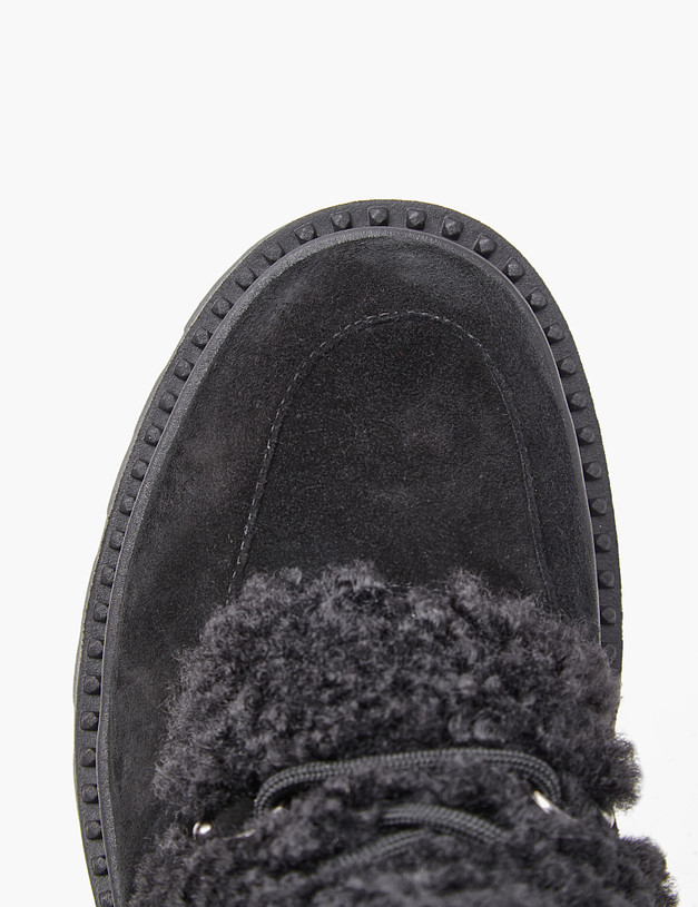 Черные женские зимние ботинки MASCOTTE 233-3201738-3605M | ракурс 5