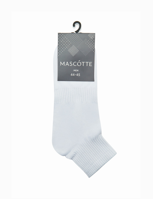 Белые мужские носки MASCOTTE 724-2202-2601 | ракурс 1