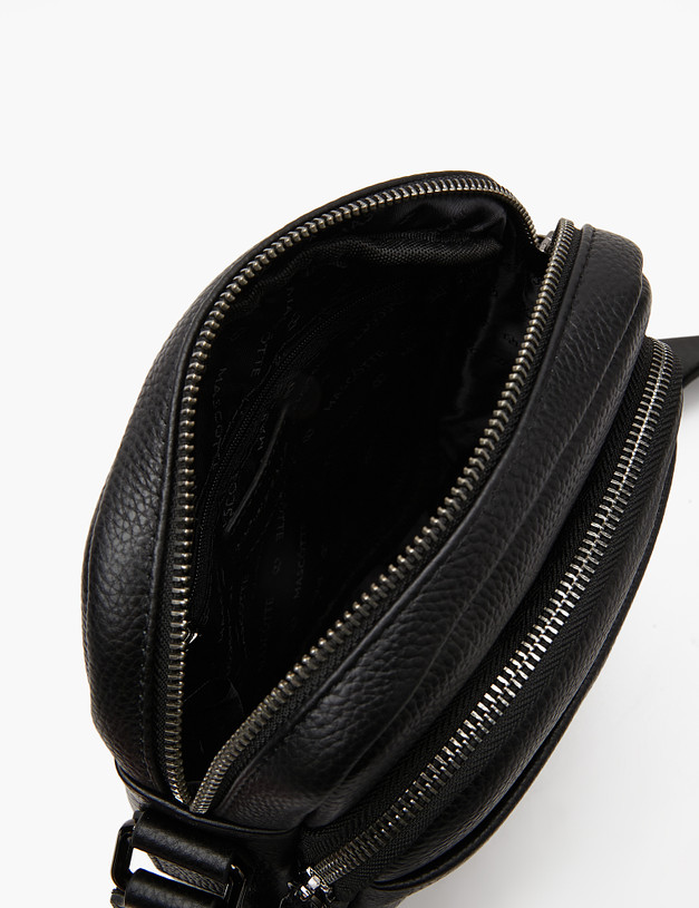 Черная мужская сумка MASCOTTE 604-4101-102 | ракурс 4
