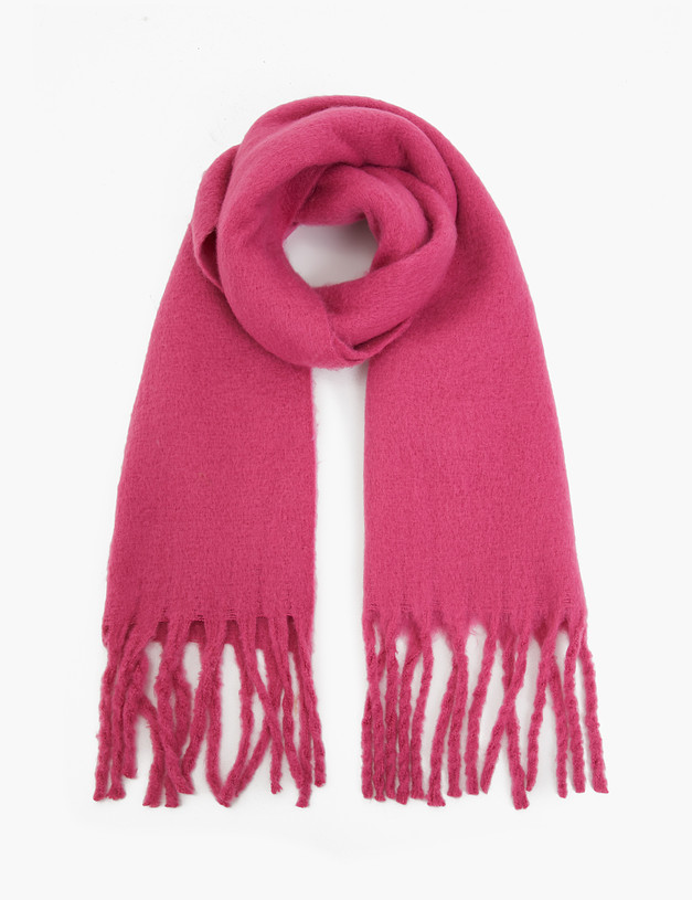 Розовый женский шарф MASCOTTE 766-3224-2406 | ракурс 2
