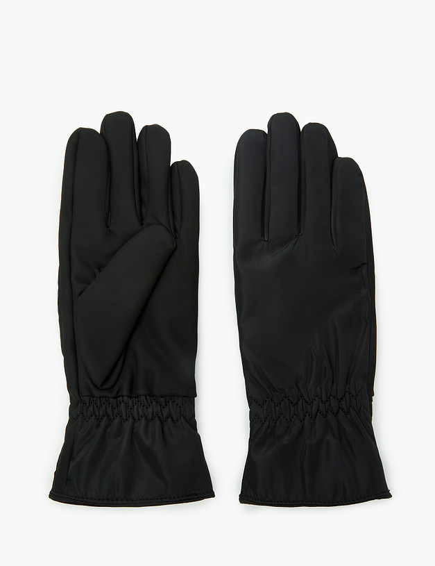Черные женские перчатки MASCOTTE 717-2219-2402 | ракурс 2